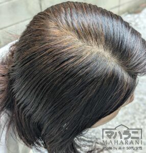 インディゴ後染め