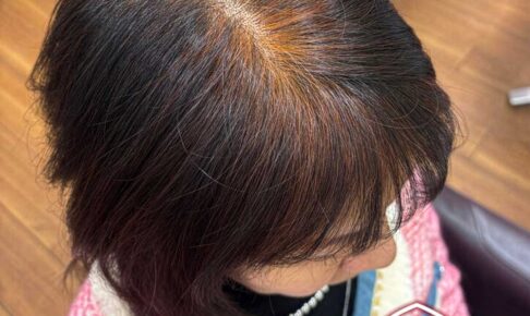 ヘナをしてから３日目