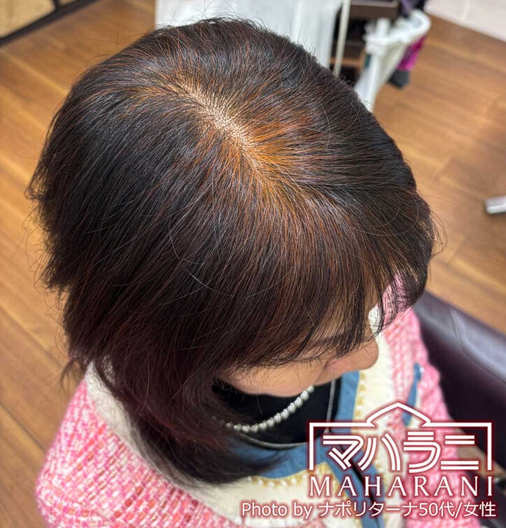 ヘナをしてから３日目