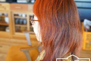 マハラニヘナの染まり方