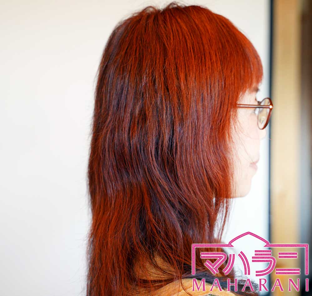 マハラニヘナのヘナカラー