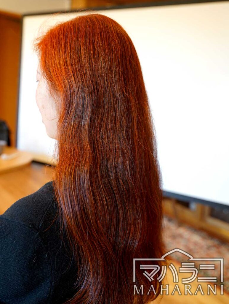 ヘナ２度目のヘナカラー