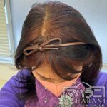 ヘナした女性の髪