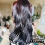 ヘナ染めの写真