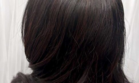 ハーバルカラーの染まり方