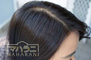 ブラウンに染まるヘナ