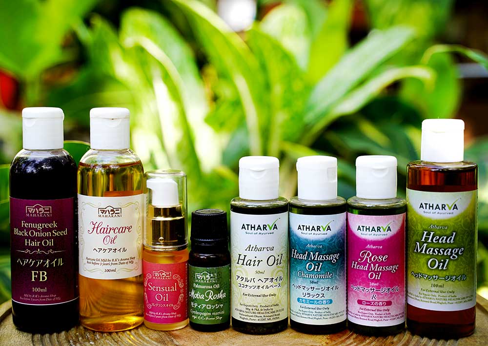 ヘナにお勧めのオイル